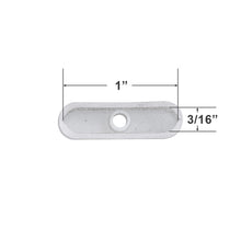 Bottom Rail End Cap for 1